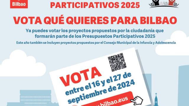 un sencillo formulario o presencialmente a través de las máquinas Bilbaoclick ubicadas en Centros Municipales.