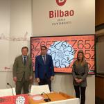 Presentación en el Ayuntamiento de Bilbao, de la 65ª edición de Zinebi.