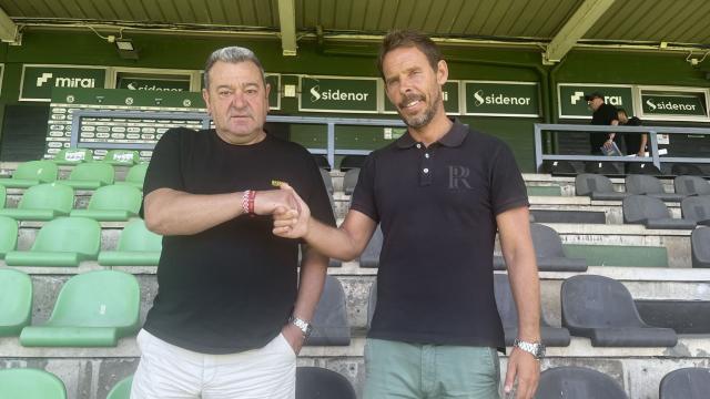 Carlos Pouso sellan su alianza para que el Sestao River retorne a Primera RFEF