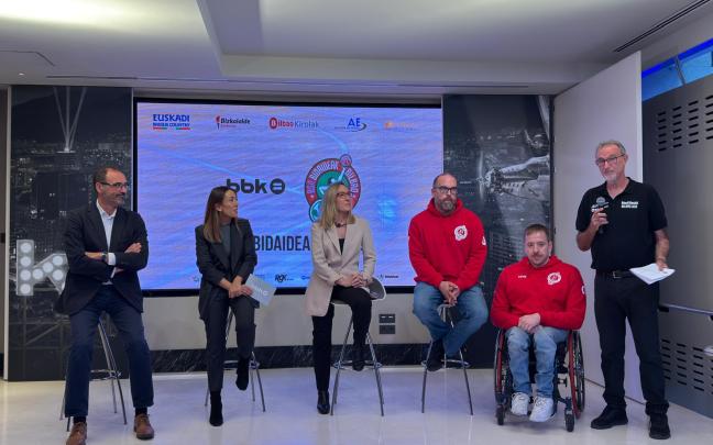 Presentación del BBK Bidaideak para la temporada 2025/26