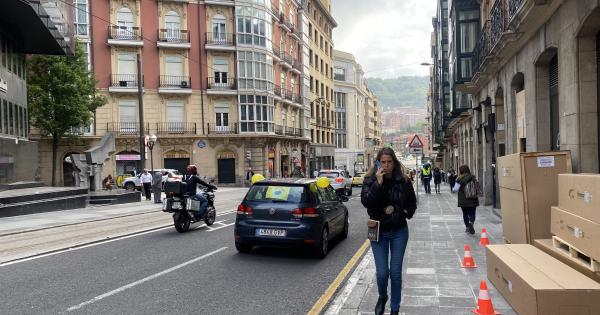 La Ertzaintza colapsa Bilbao. Foto: Leire Gayoso