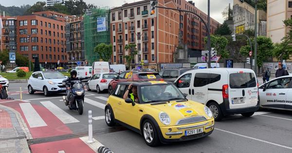 La Ertzaintza colapsa Bilbao. Foto: Leire Gayoso