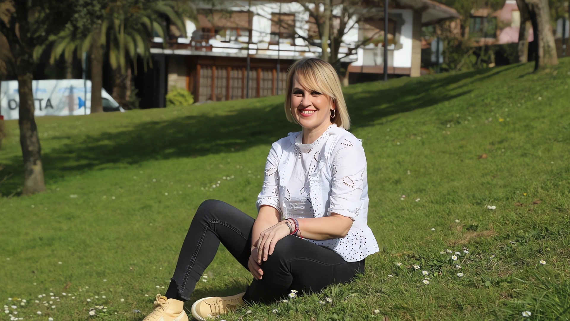 Ainhoa Agirregoikoa, candidata a la alcaldía de Galdakao