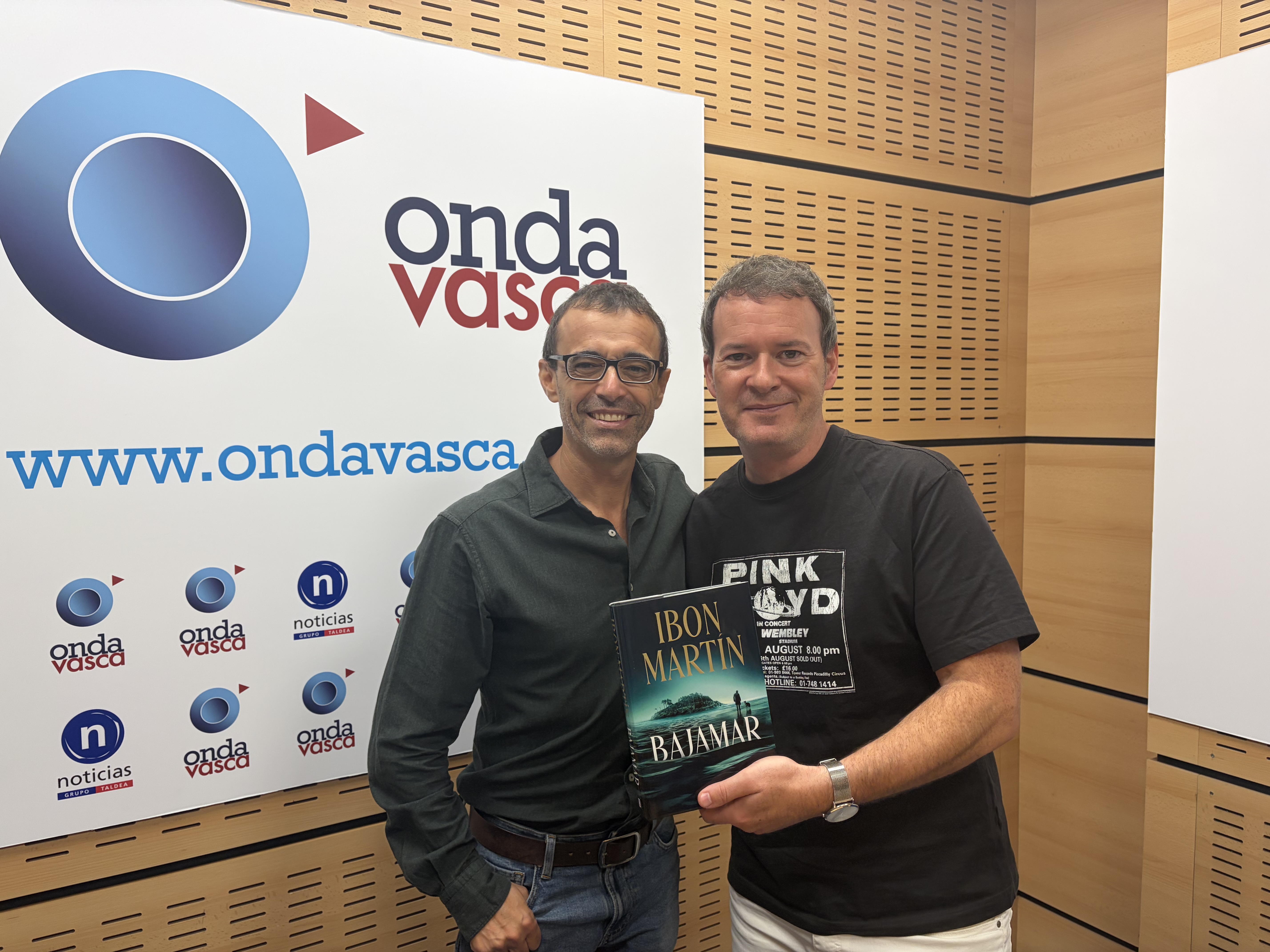 Ibon Martin con Txema Gutiérrez