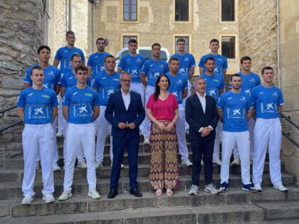 La presentación del torneo de La Blanca. AYUNTAMIENTO DE GASTEIZ