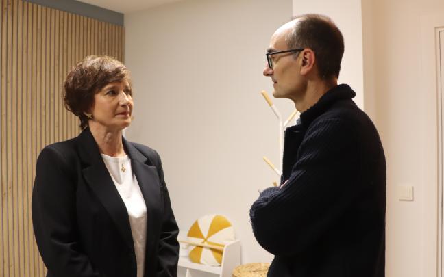 Visita institucional, esta mañana, al nuevo centro de atención a víctimas de violencia machista en Donostia