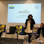 Ana Molina en la presentación de uno de los proyectos de la Asociación Mestiza