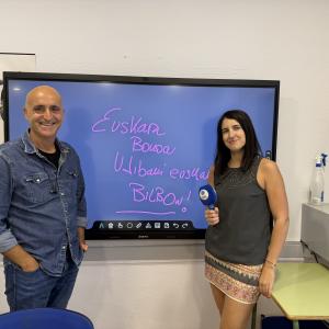 Loren Suárez, director de Ulibarri Euskaltegia