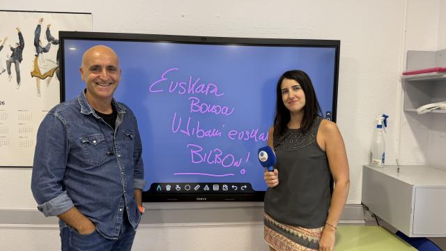Loren Suárez, director de Ulibarri Euskaltegia