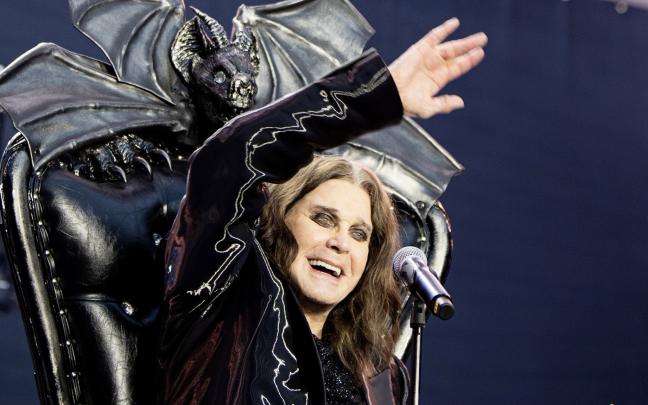 Ozzy Osbourne en el 'Back to the Beginning'. X: @OZZYOSBOURNE