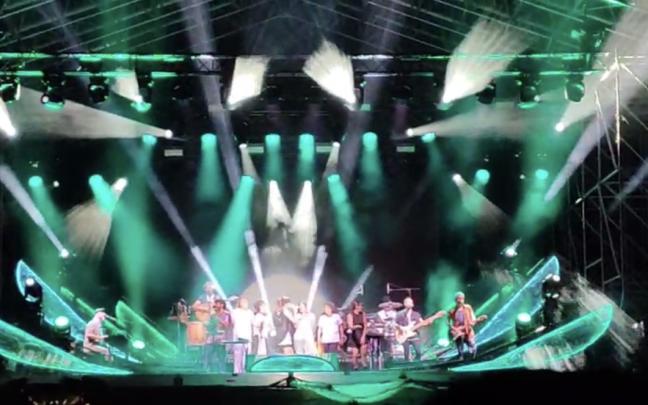 Concierto de Rozalén en las fiestas de Vitoria-Gasteiz