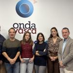 Comerciantes en el estudio con Txema Gutiérrez