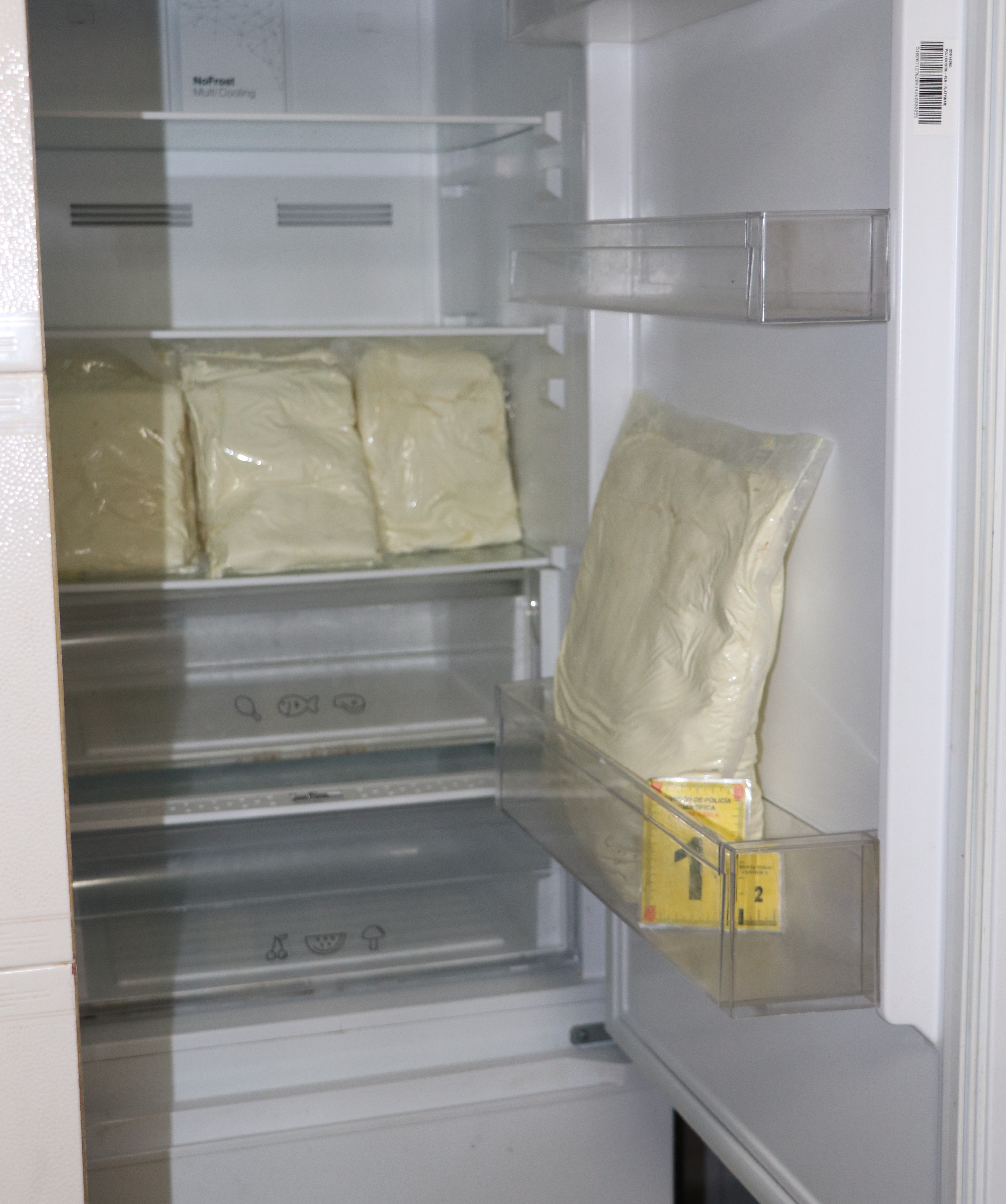 Sustancias incautadas en la operación. Foto: Policía Foral