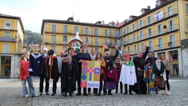 Presentación de los carnavales de Tolosa. Foto: Ayuntamiento de Tolosa