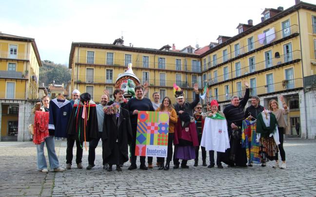 Presentación de los carnavales de Tolosa. Foto: Ayuntamiento de Tolosa Presentación de los carnavales de Tolosa. Foto: Ayuntamiento de Tolosa