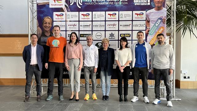 Presentación de la XXI edición del Maratón Martín Fiz. Foto: Ayuntamiento de Gasteiz