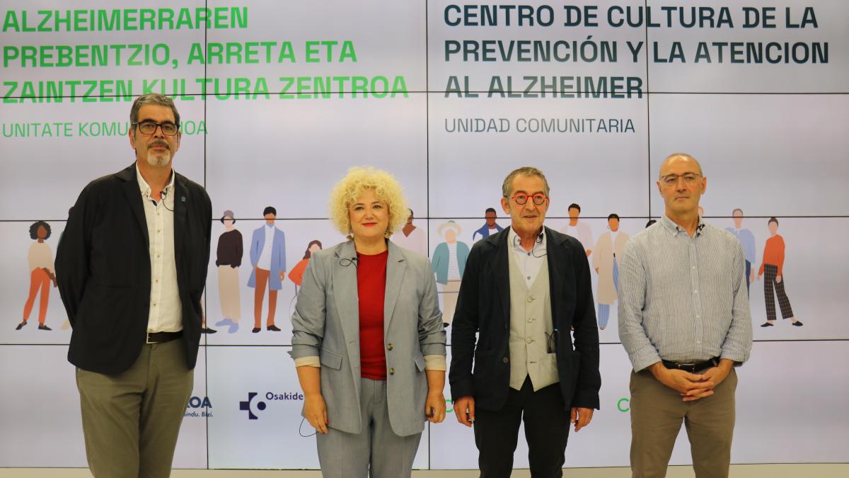 Presentación, esta mañana, del proyecto 'CITA GO-ON' en la Diputación de Gipuzkoa