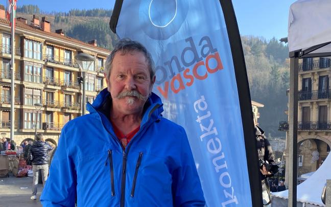 Iñaki Mendiaraz, fabricante de 'danbolinak'