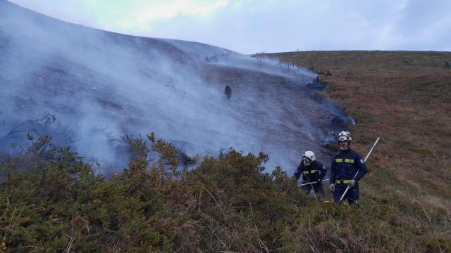 Imagen de archivo de un incendio. DNN