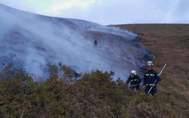 Imagen de archivo de un incendio. DNN