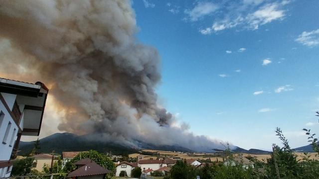 Incendio de Ezcabarte. DNN