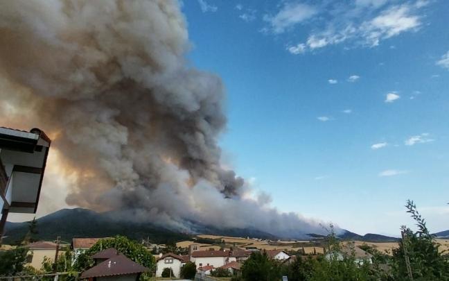 Incendio de Ezcabarte. DNN