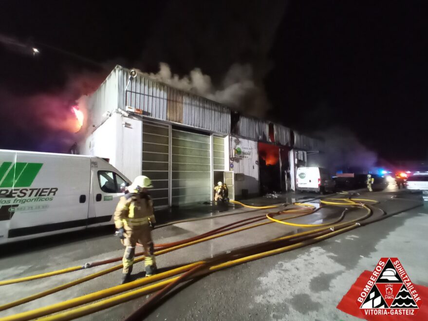 Foto: Bomberos de Vitoria-Gasteiz.