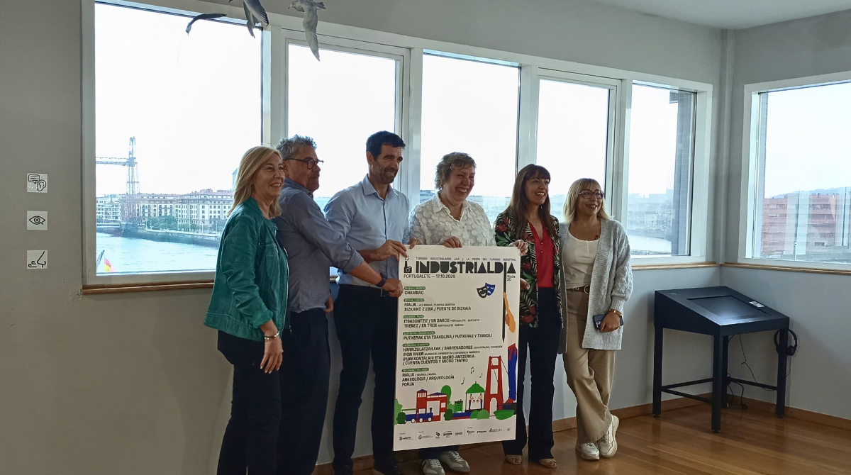 Portugalete festejará los 20 años del Museo Rialia con la primera edición de Industrialdia