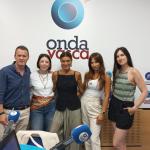 Txema Gutiérrez, Marjorie Rama, Ana Antolín, Leyre Torres e Iranzu Calvo