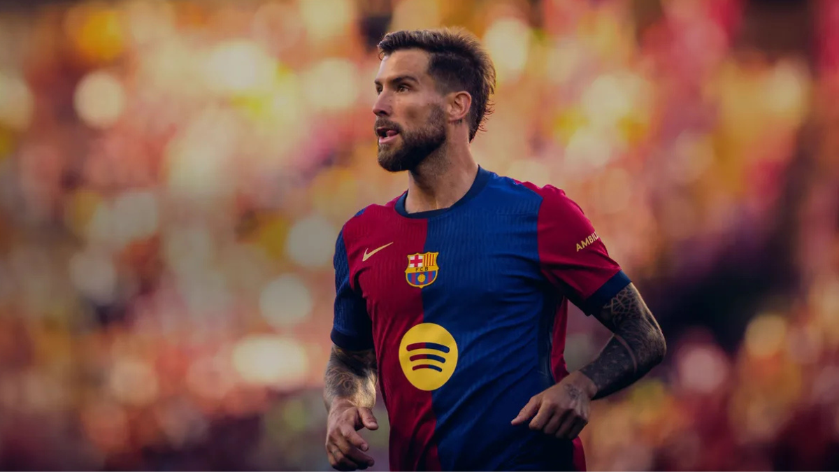 Iñigo Martínez en imagen con el Fútbol Club Barcelona. Foto: Fútbol Club Barcelona