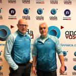 Unai Sánchez, CEO de INSEC y Oscar Casamichana, responsable del departamento de Madera