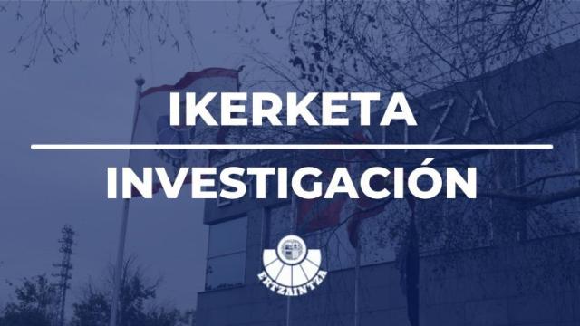 El cuerpo ha sido localizado en la zona afectada por las llamas y presentaba algunas quemaduras / ERTZAINTZA