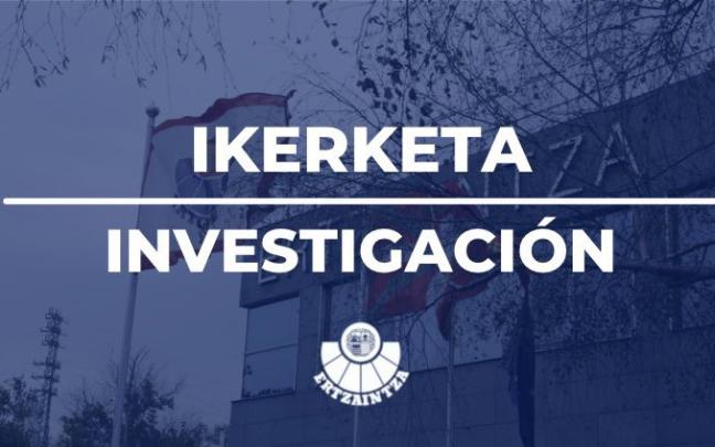 El cuerpo ha sido localizado en la zona afectada por las llamas y presentaba algunas quemaduras / ERTZAINTZA