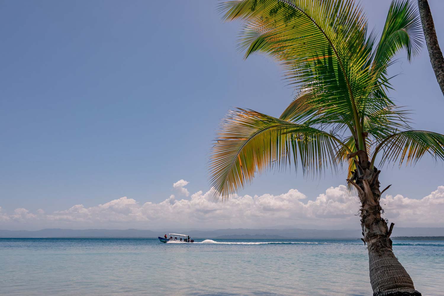 Playa Carenero, en Panamá. Lugar en el que apareció el cuerpo de la mujer
