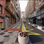 Infografía de la próxima reforma integral de la calle Iturribide