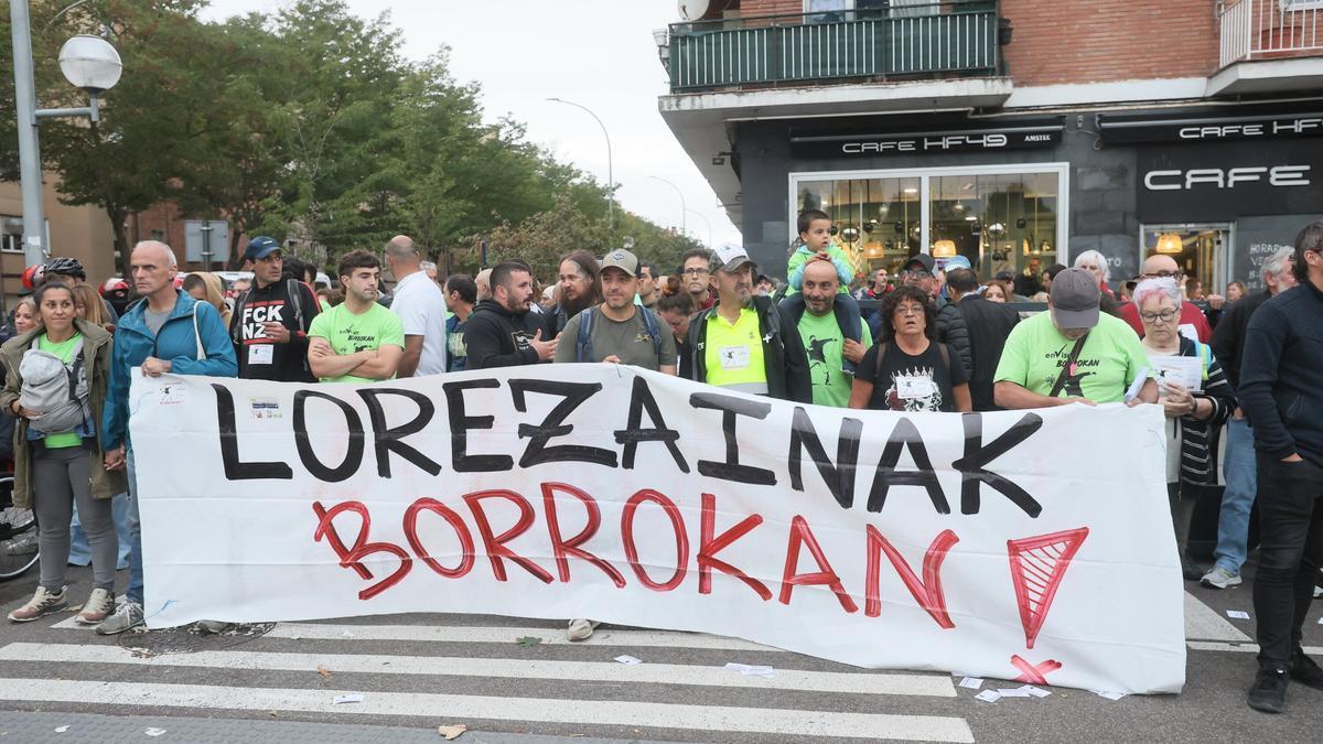 Movilización de los jardineros de Gasteiz. DNA