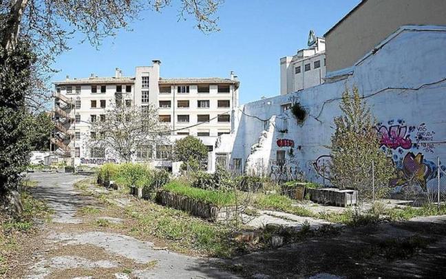 Exterior del edificio que albergaba la antigua ikastola Jaso. Iñaki Porto