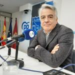 Javier de Andrés en la sede del PP vasco de Gasteiz. ONDA VASCA