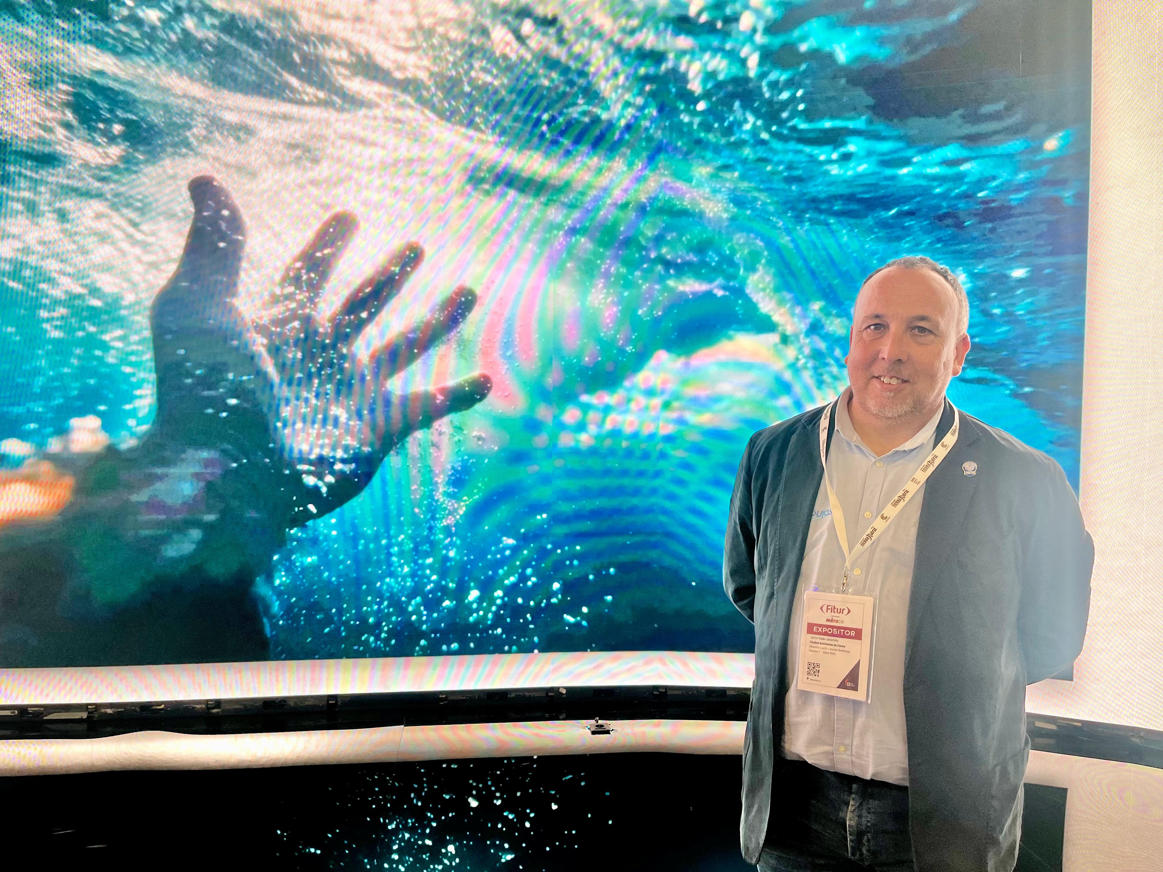 Javier Galán, director de la escuela de buceo de Ceuta.