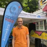 Jesús Morán, responsable del programa de visitas del Consorcio de Aguas Bilbao Bizkaia. ONDA VASCA