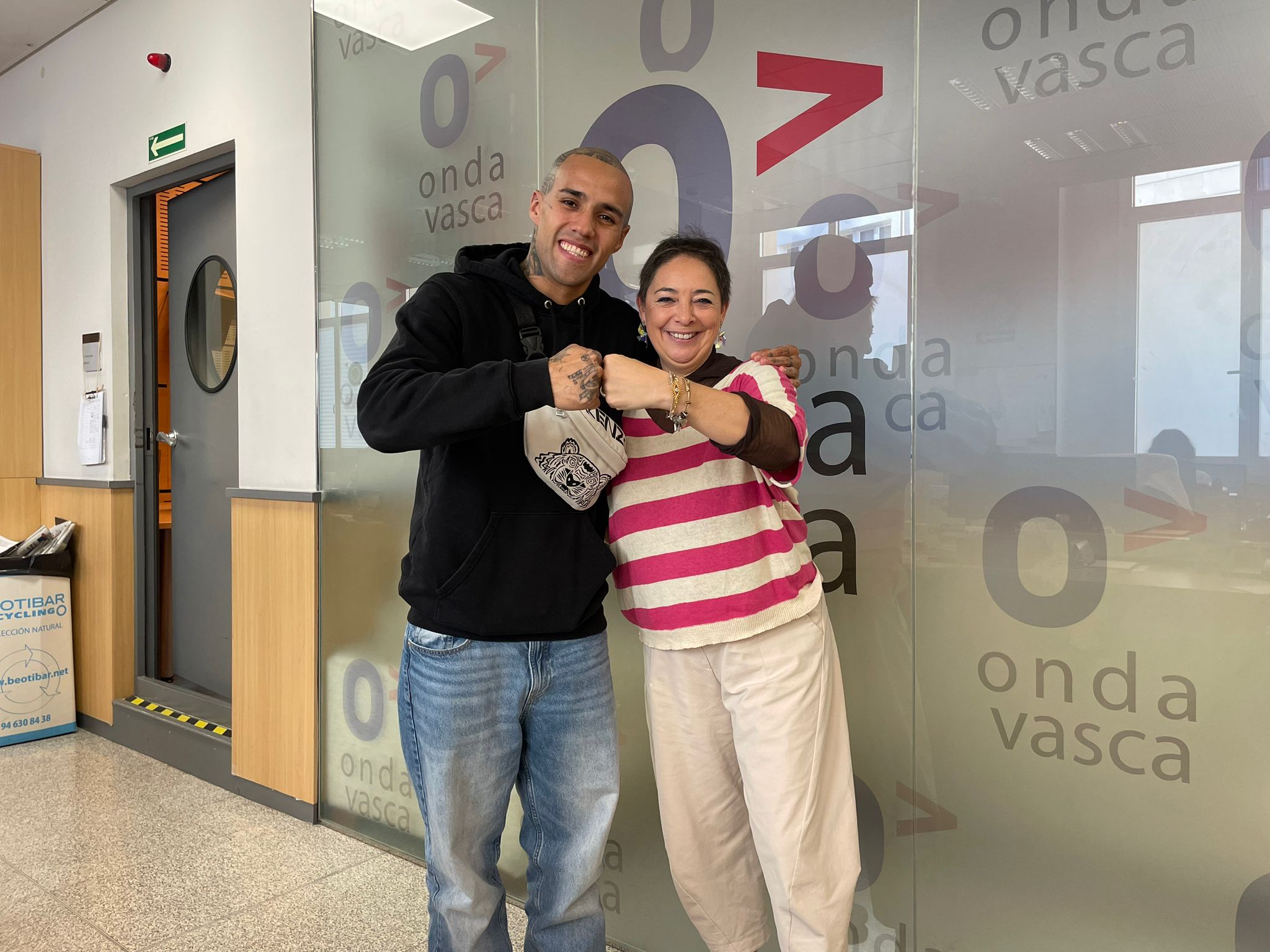 Jhon Jader Obregón, boxeador vasco