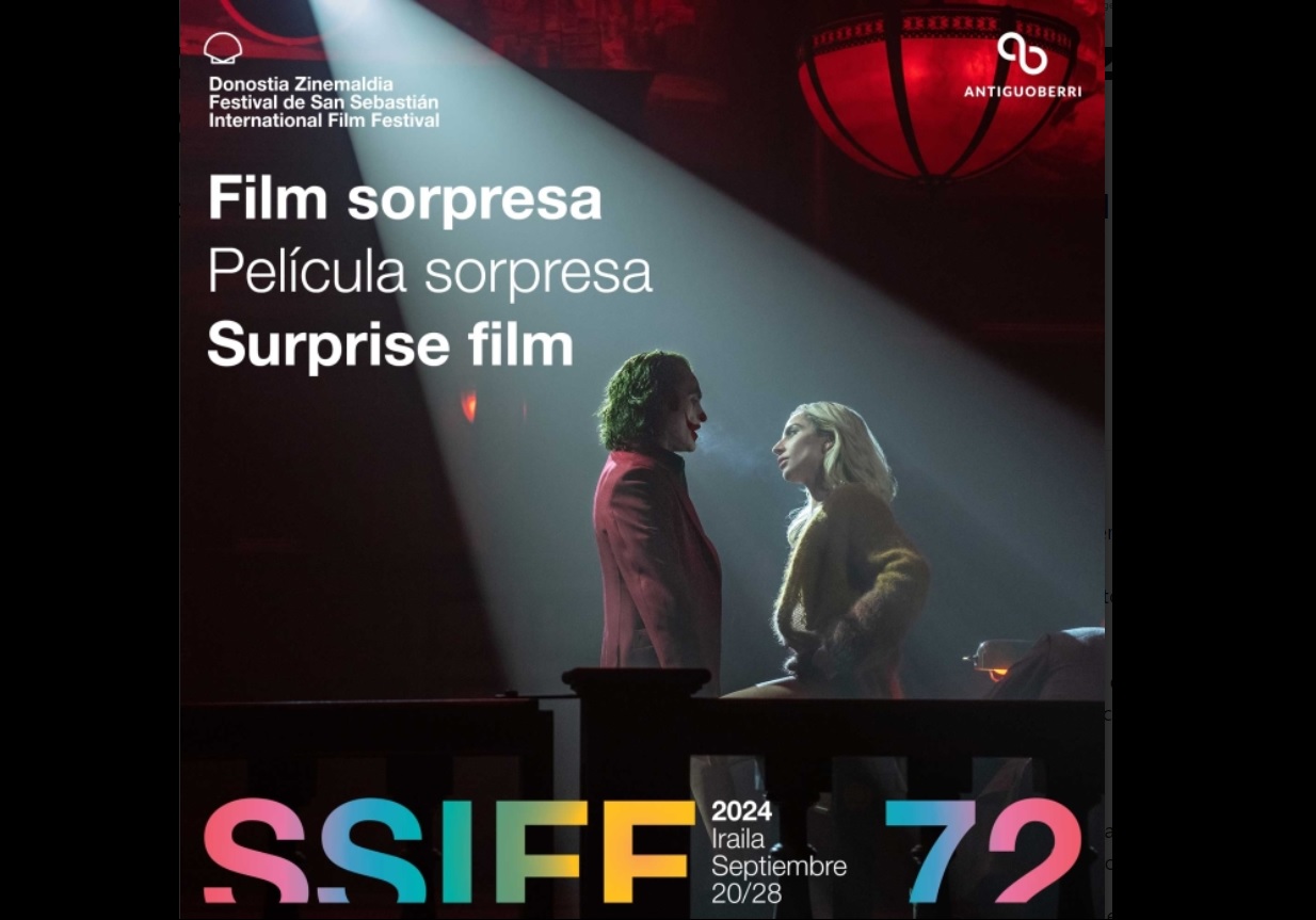 'Joker: Folie à Deux' es la película sorpresa del 72º Zinemaldia