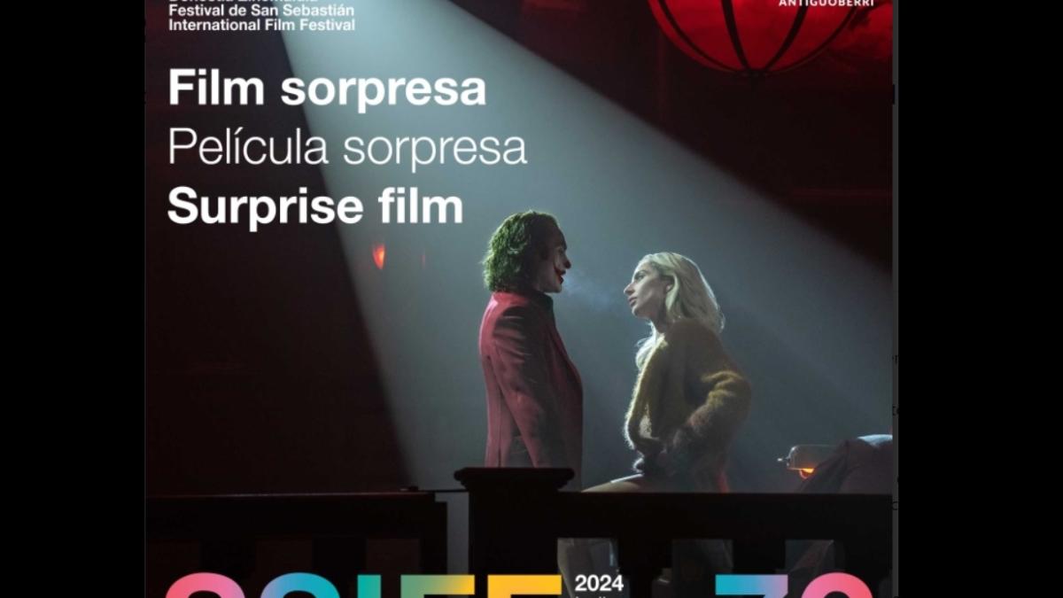 'Joker: Folie à Deux' es la película sorpresa del 72º Zinemaldia