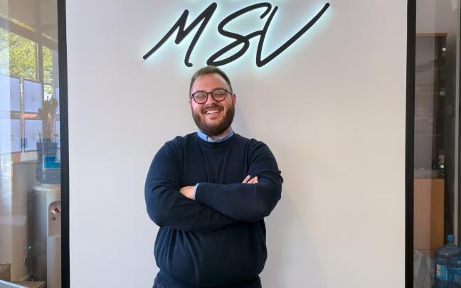 Jon Ander Hernández Paz, director y fundador de Grupo MSV, lidera el equipo especializado en el mercado inmobiliario de Bizkaia