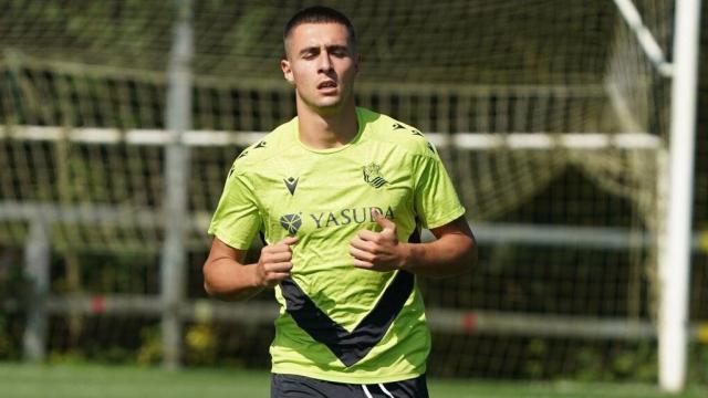 Jon Karrikaburu, en Zubieta. RUBEN PLAZA