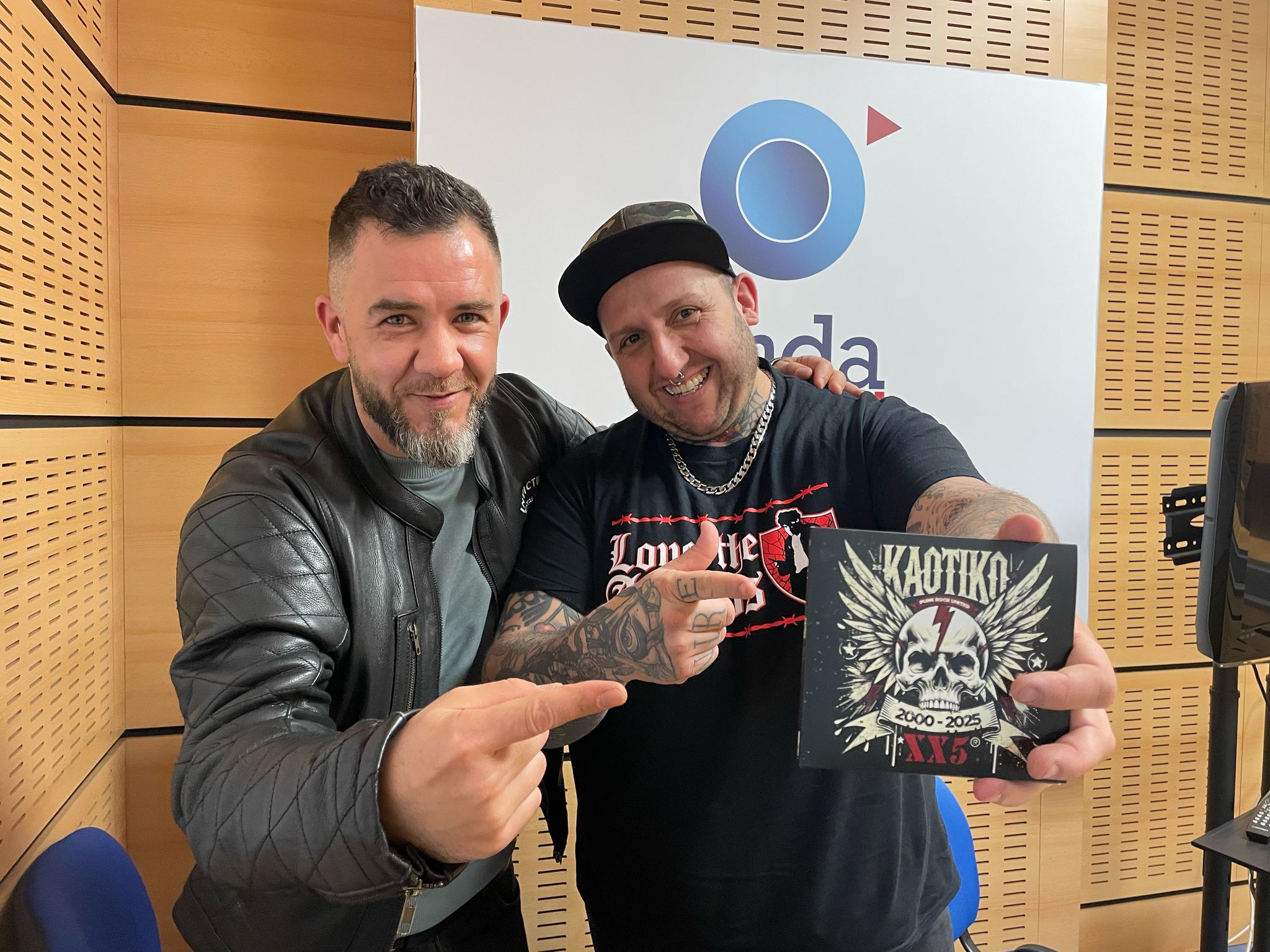 Jony Rivas y Xabi Aldaz de Kaotiko