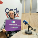 José Luis Rebordinos en los estudios de ONDA VASCA