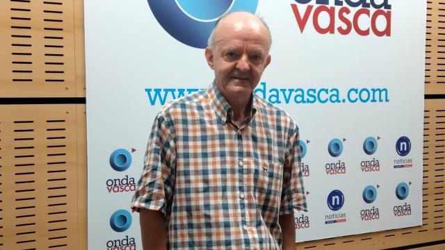 José Mari Amantes, fundador de la comparsa Moskotarrak