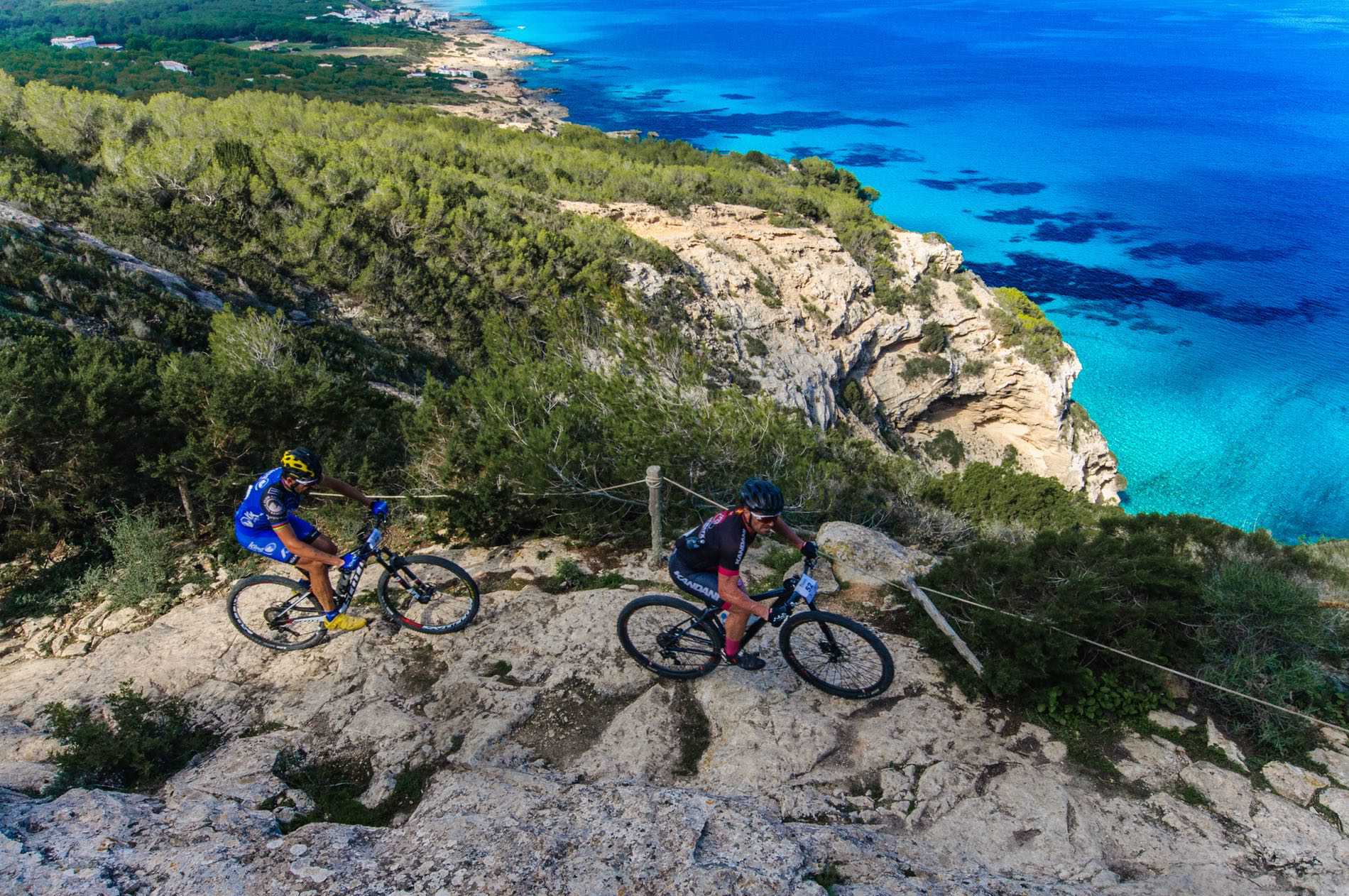 En bicicleta por Formentera.