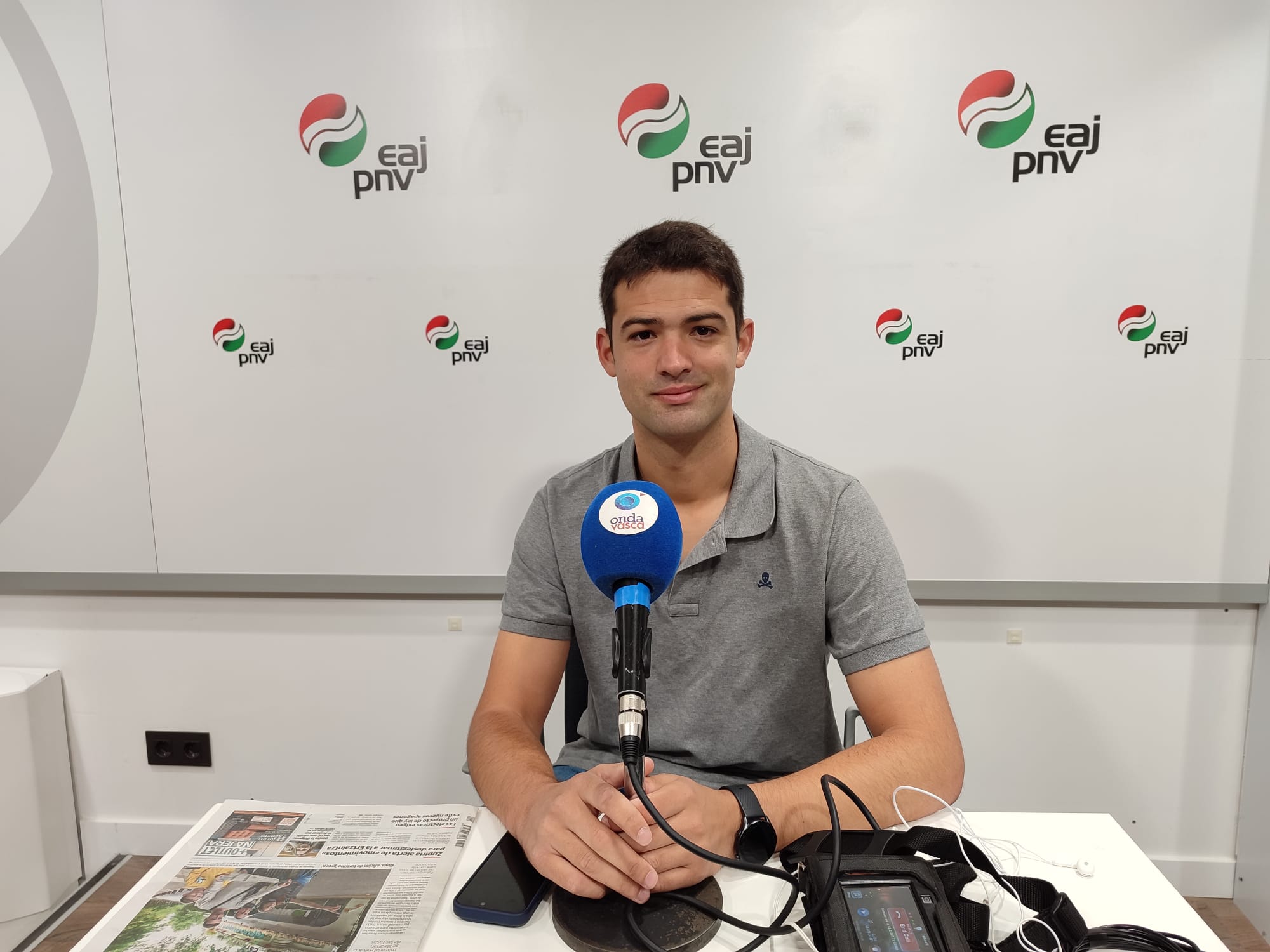 Joseba Díez Antxustegi en ONDA VASCA